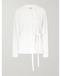 Twp - Tied Down Cotton Shirt - Lyst