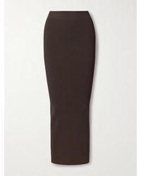 Max Mara 'Aprile1234' Skirt in Brown | Lyst