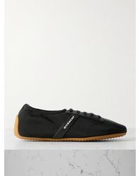 Givenchy - Leather-Trimmed Mesh Sneakers - Lyst