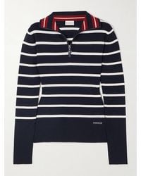 Moncler - Striped Wool Sweater - Lyst
