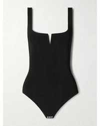 Galvan London - Freya Stretch-Knit Bodysuit - Lyst