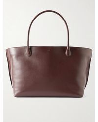 LIE STUDIO - The Eva Weekend Leather Tote - Lyst
