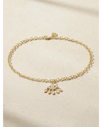 Sydney Evan - Evil Eye 14-Karat Diamond Anklet - Lyst