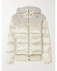 Bogner - Dia Hooded Shearling-Trimmed Quilted Down Ski Jacket - Lyst