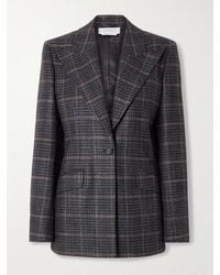 Gabriela Hearst - Leiva Checked Wool And Silk-Blend Blazer - Lyst