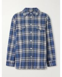 Citizens of Humanity - Checked Cotton-Flannel Shirt - Lyst