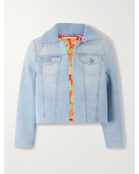 Acne Studios - Veste Raccourcie En Jean - Lyst