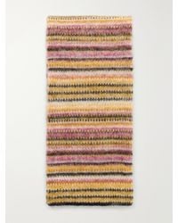 Isabel Marant - Mouna Striped Mohair-Blend Scarf - Lyst