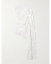 Christopher Esber - Floating Backless Draped Lace Mini Dress - Lyst