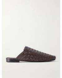 St. Agni - Bunto Woven Leather Slip-Ons - Lyst
