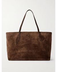 Liffner - Mega Sprout Suede Tote - Lyst