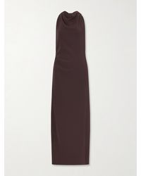 Proenza Schouler - Selena Crepe Maxi Dress - Lyst