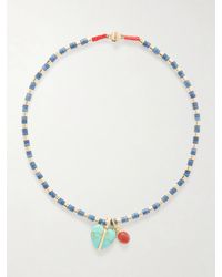 Roxanne Assoulin - The Bar-Tone, Lapis Lazuli, And Carnelian Necklace - Lyst