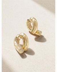 Tabayer - Oera Large Ohrringe Aus 18 Karat Mit Diamanten - Lyst