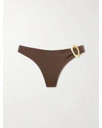 Away That Day - Cabo Verde Embellished Bikini Briefs - Lyst
