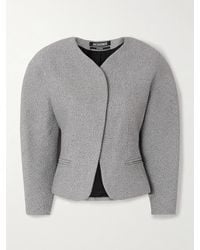 Jacquemus - Ovalo Cotton And Wool-Blend Jacket - Lyst