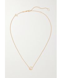 Chopard Happy Diamonds 18-karat Gold Diamond Necklace - Metallic