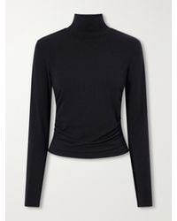 James Perse - Cotton-Blend Jersey T-Shirt - Lyst