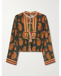 Johanna Ortiz - Sun Whisper Printed Cotton Blouse - Lyst