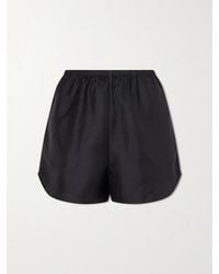 Loulou de Saison - Cabo Silk Shorts - Lyst