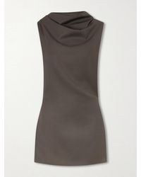 KHAITE - Astor Wool Mini Dress - Lyst