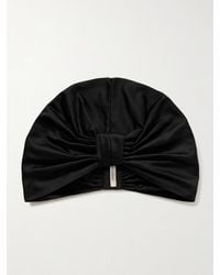 Jennifer Behr - Sasha Gathered Duchesse-Satin Hair Wrap - Lyst