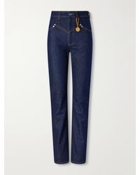 Stella McCartney - High-Waist Straight-Leg Jeans - Lyst