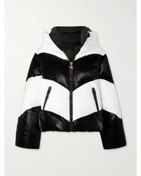 Goldbergh - Courage Hooded Striped Padded Ski Jacket - Lyst