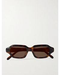 Loewe - Rectangular-Frame Acetate Sunglasses - Lyst