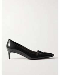 KHAITE - Celia Patent-Leather Pumps - Lyst