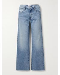 SLVRLAKE Denim - Grace High-Rise Wide-Leg Jeans - Lyst
