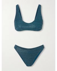 Oséree - Lumière Sporty Metallic Bikini - Lyst