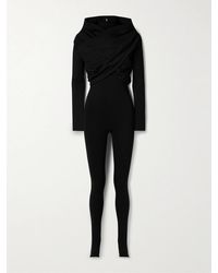Salon 1884 - Nova Wandelbarer Jumpsuit Aus Seiden-Jersey Mit Stehkragen - Lyst