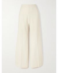 Nina Ricci - Wool-Gabardine Flared Pants - Lyst
