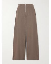 Our Legacy - Serene Tencel Lyocell And Wool-Blend Wide-Leg Pants - Lyst