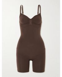 Skims - Seamless Sculpt Mid Thigh Bodysuit - Lyst