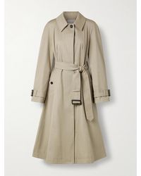 Burberry - Ellingham Belted Cotton-Gabardine Trench Coat - Lyst