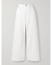 Maria McManus - Massive Hose Mit Weitem Bein Aus Biobaumwoll-Twill - Lyst