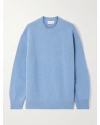 High Sport - Georgia Embroidered Wool And Cashmere-Blend Sweater - Lyst