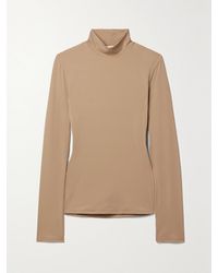 The Row - Rudd Stretch-Jersey Top - Lyst