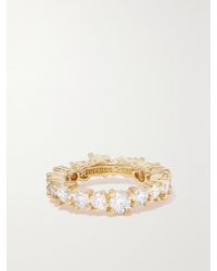 Suzanne Kalan - Eternity 18-Karat Diamond Ring - Lyst