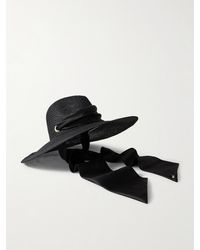 Eugenia Kim - Cassidy Grosgrain-Trimmed Hemp Sunhat - Lyst