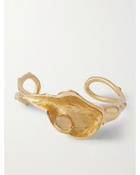 Chloé - Flower Soul-Tone Rose Quartz Cuff - Lyst