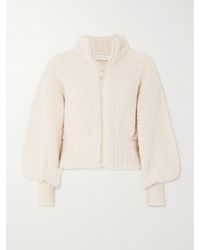 Zimmermann - Cardigan Aus Bouclé Aus Einer Wollmischung - Lyst