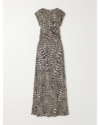 Johanna Ortiz - Silent Rising Printed Stretch Maxi Dress - Lyst