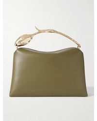 Erdem - Bloom Mittelgroße Schultertasche Aus Leder - Lyst