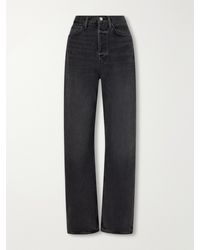 Agolde - Vintage Loose High-Rise Straight-Leg Jeans - Lyst