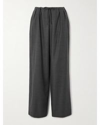 Loulou de Saison - Cove Hose Mit Geradem Bein Aus Wolle - Lyst