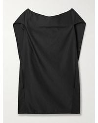 The Row - Pallenberg Off-The-Shoulder Wool-Blend Top - Lyst