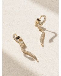 Ileana Makri - Boucles D'Oreilles En Or 18 Carats (750/1000) Et Diamants Boa - Lyst